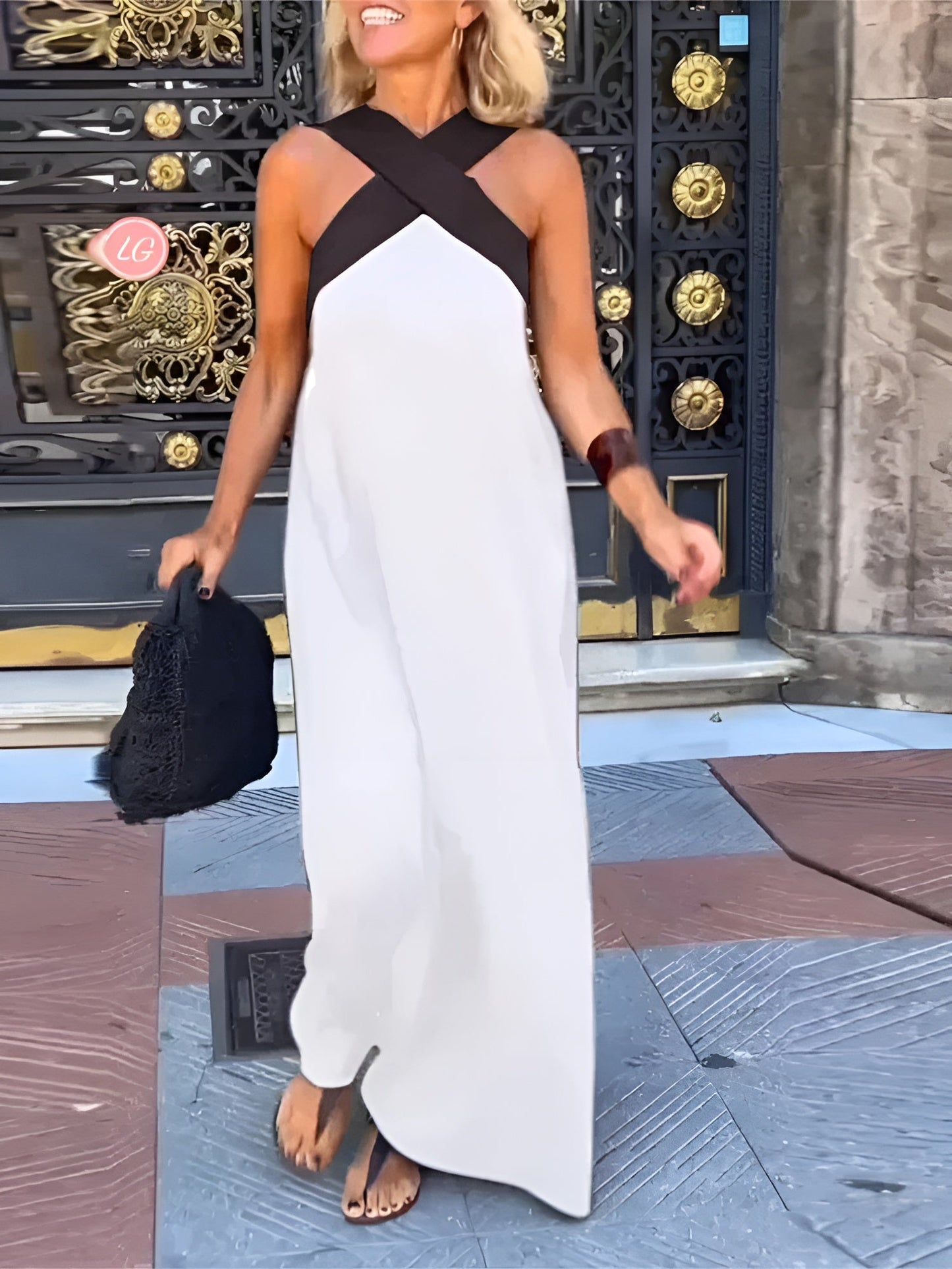 Dina | Wrap Dress & Urban Elegance